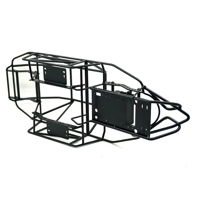 

1PC 1/10 RC Car Roll Cage Frame Body Chassis Axial SCX-90046 RC Rock Crawler Car Parts Black