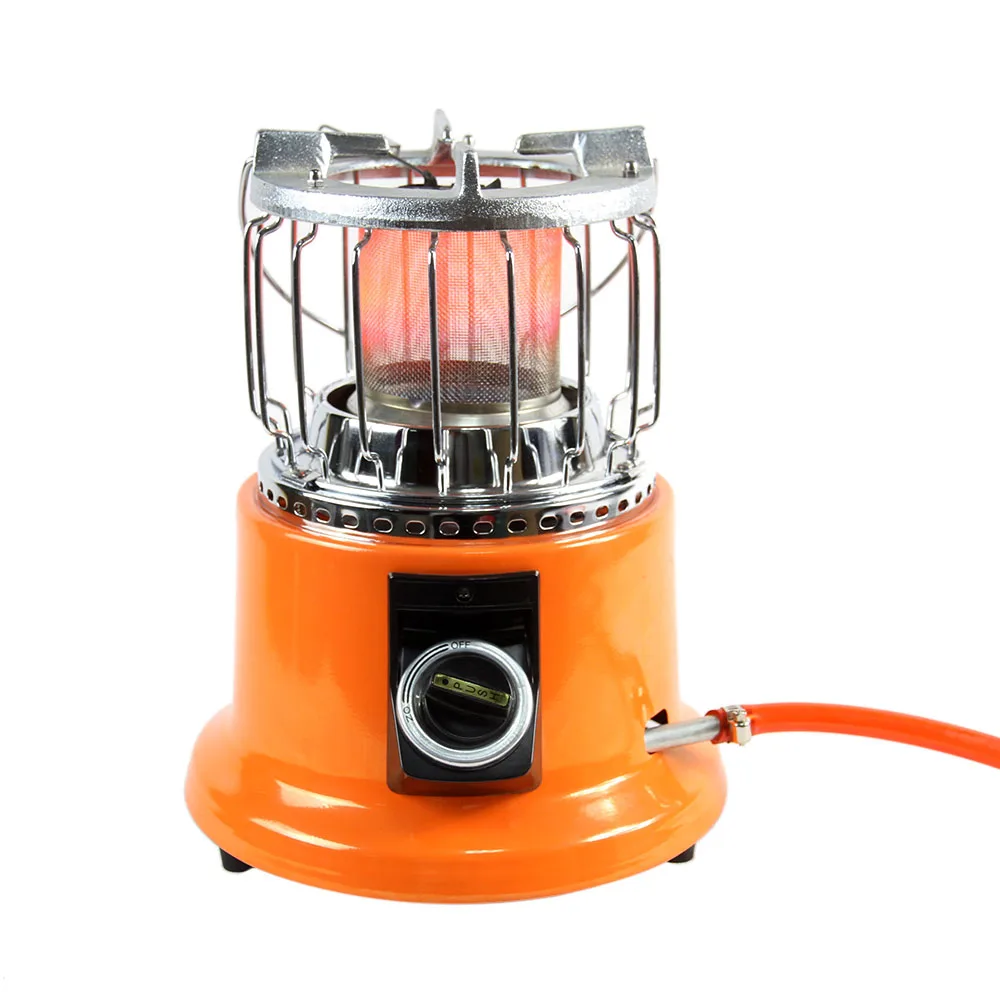 

Outdoor Cooking Stove Camping Warmer Heater 2-IN-1 LGP Gas Heating Cooker Hiking Picnic Gas Stove Outdoor Activities Equipment