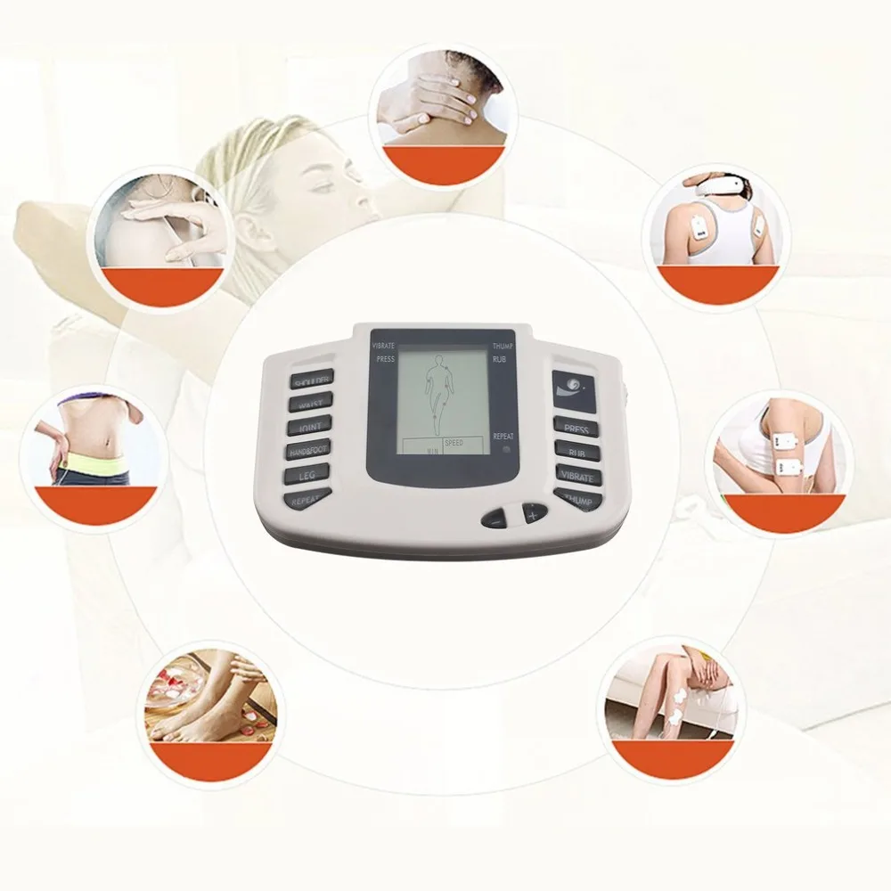 Electronic Body Slimming Pulse Massage for Muscle Relax Pain Relief Stimulator Tens Acupuncture Therapy Machine Electronic Body Slimming Pulse Massage for Muscle Relax Pain Relief Stimulator Tens Acupuncture Therapy Machine