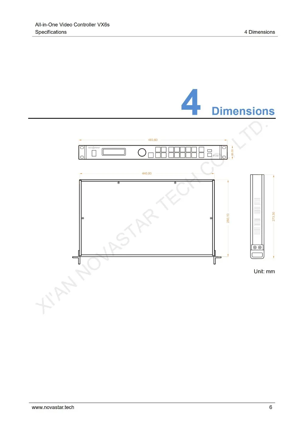 All-in-One Video Controller VX6s Specifications-V1.0.0_07