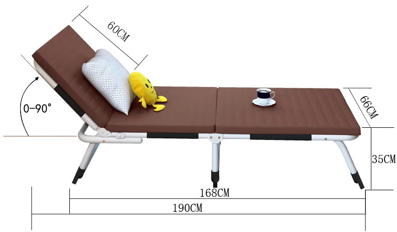 Soft and comfortable type folding bed single office lunch break accompany nap bed simple household sofa bed Soft and comfortable type folding bed single office lunch break accompany nap bed simple household sofa bed