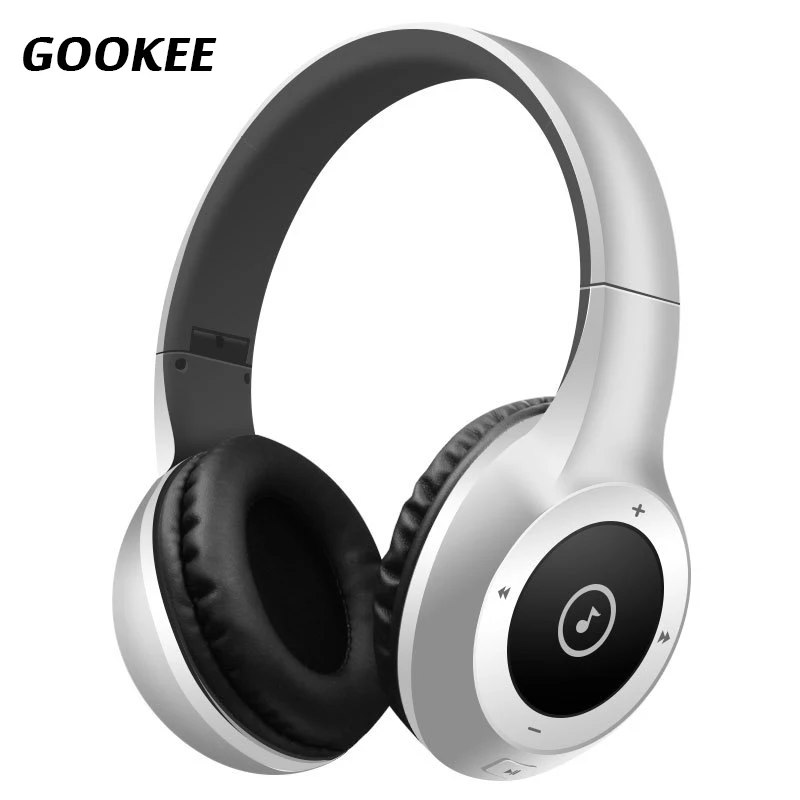 

Genuine Stereo Headset Bluetooth 4.0 Headset HIFI Sport MP3 Card Wireless Phone Headset earphone headphone