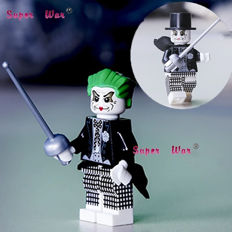 

Single Sale superhero marvel Decool MOC Joker avengers building blocks action model bricks toys for children