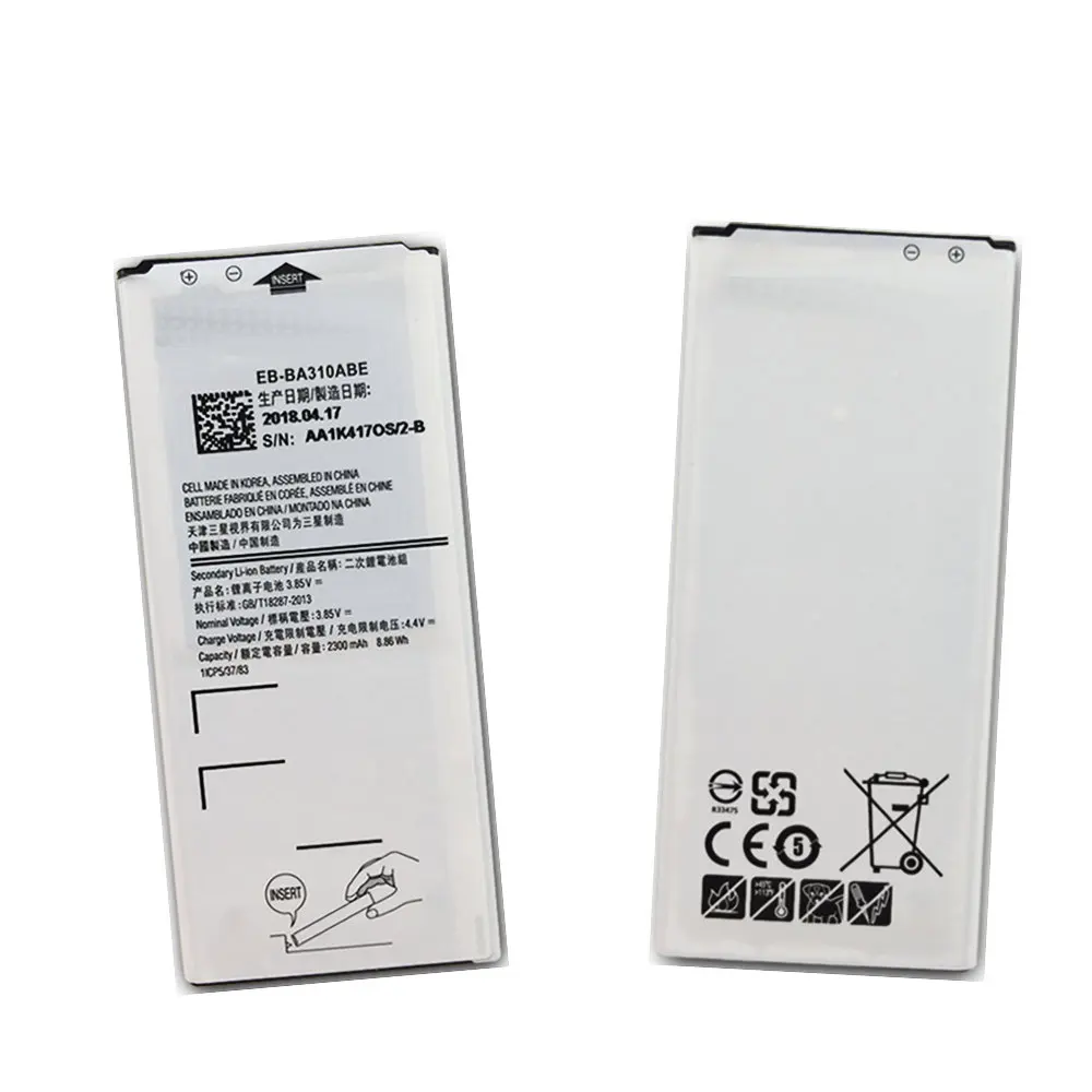 

High quality Replacemen Battery EB-BA310ABE For Samsung Galaxy A3 A310 A5310A 2016 Edition Smart phone 2300mA