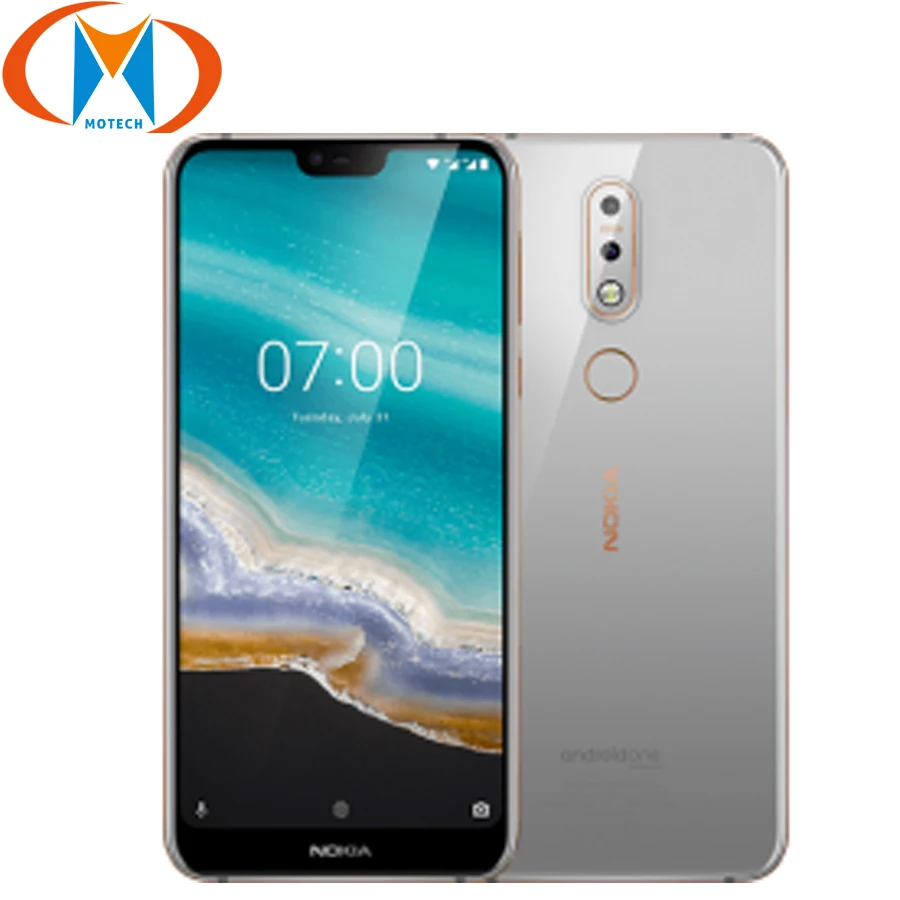 Глобальная версия 5 84 &quotNokia 7 1 TA 1097 мобильный телефон 4G LTE Snapdragon 636 4 Гб ОЗУ 64 ПЗУ