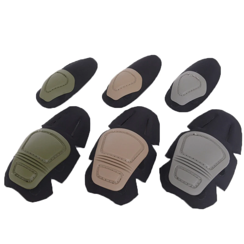 

Paintball Airsoft Combat G3 Protective Uniform Pants T-shirt Tactical Knee and Elbow Protector Pads Set KNEE & ELBOW PADS