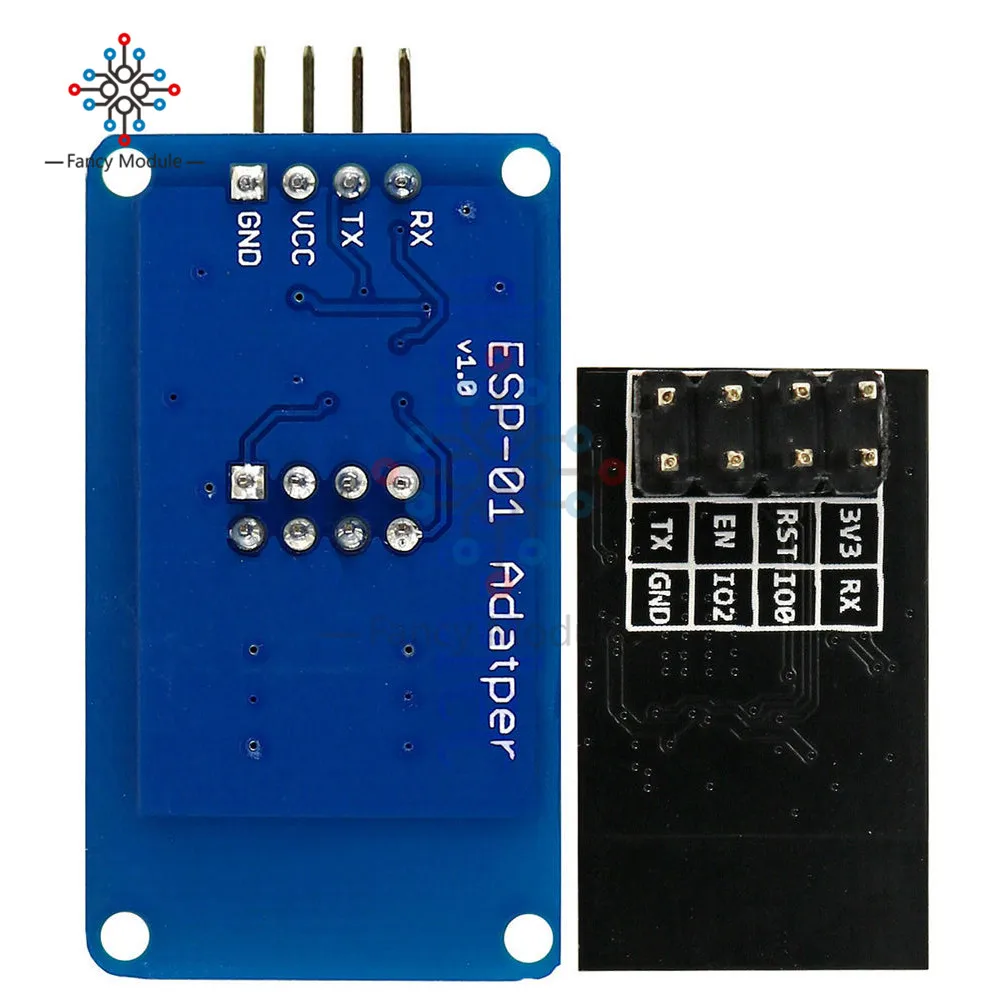 ESP8266 ESP-01S беспроводной приемопередатчик модуль+ адаптер модуль