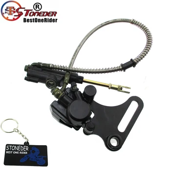 

STONEDER Rear Hydraulic Master Brake Caliper Assy For 50cc 70cc 90cc 110cc 125cc 140cc 150cc 160cc 180cc 190cc Pit Dirt Bikes