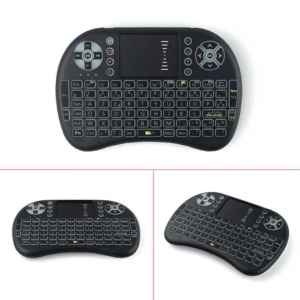 Dalletektv I8 Wireless Keyboard 2.4GHz Backlit French Russian Endlish version mini Keyboard for Android TV Box I8 mini Keyboard (10)