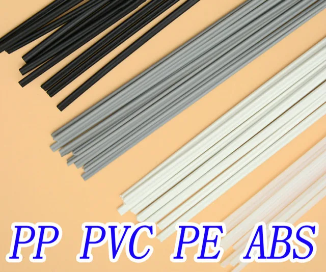 

High quality 20pcs Plastic welding rods welder rods ABS/PP/PVC/PE for plastic welder gun/hot air gun free shipping