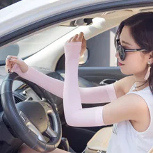 2 пары Защита от солнца для рук с защитой от ультрафиолета охлаждающие рукава теплые манжеты с отверстиями для большого пальца для активного отдыха на велосипеде JL