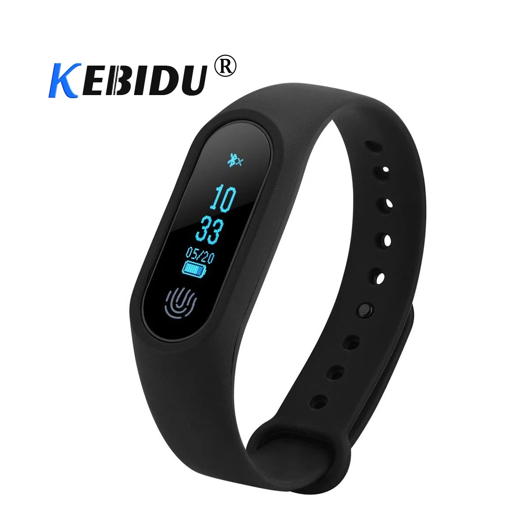Смарт браслет kebidu M2 0 42 дюймов OLED HeartRate Bluetooth IP67 Водонепроницаемый Спортивный