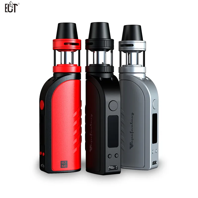 ECT B40 starter kit 2200mah battery 2.0ml electronic cigarette 40w ...