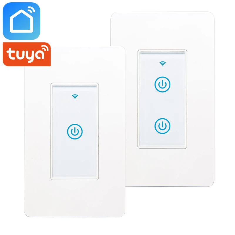 

Smart Life Tuya App US Wifi Switch Smart Touch Panel Switch Smart Home Automation Works With Google Home Assistance Alexa IFTTT