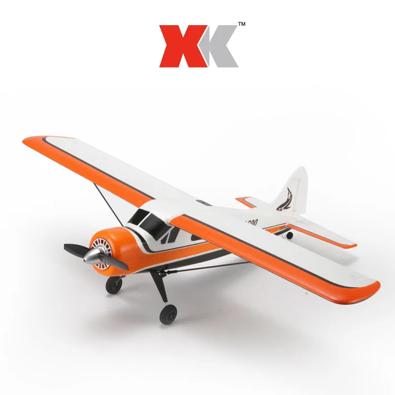 

XK DHC-2 DHC2 A600 5CH 3D 6G System Brushless RC Airplane Compatible Futaba RTR