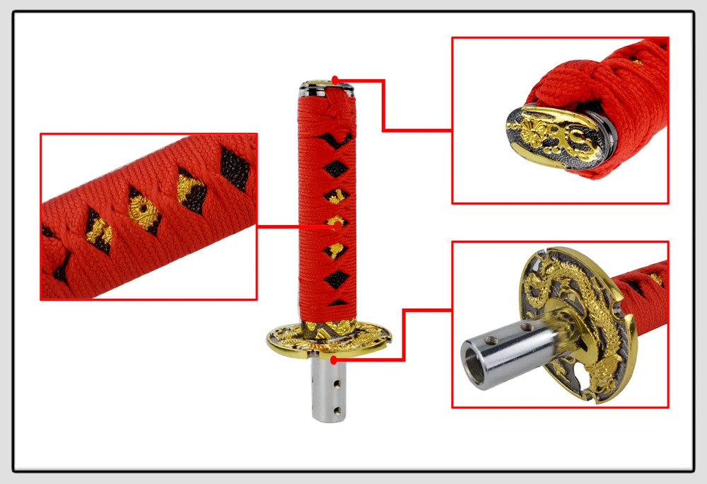 WLR-Универсальный JDM короткий самурайский Золотой Дракон ручка переключения 155 мм 210 мм металлический взвешенный WLR-GSK36 переключения передач