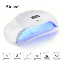 Biutee 72W/48W/36W Professional Lampe UV Nail Dryer LED Lamp Set Nail Manicure Tools Curing Nail Art Gel Polish Nail ToolS professional nail uv led lamp 36w 72w automatic sensor sunuv dryer nail art uv gel polish curing machine time set for nail salon