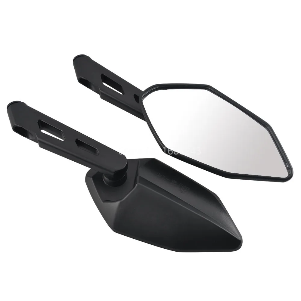 M10 Motorcycle Rear View Mirror Case Fits for Kawasaki ER 6N 6F ER-5 Z800 Z900 Z1000 Z750 W800 ZRX400 ZRX1100 ATV 10mm Mirrors