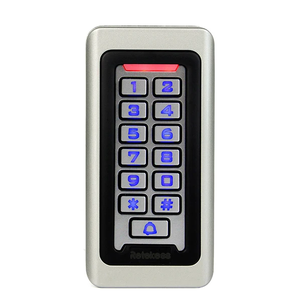 RETEKESS Rfid система контроля доступа к двери водостойкая металлическая клавиатура 125 кГц Бесконтактная карта автономная система контроля