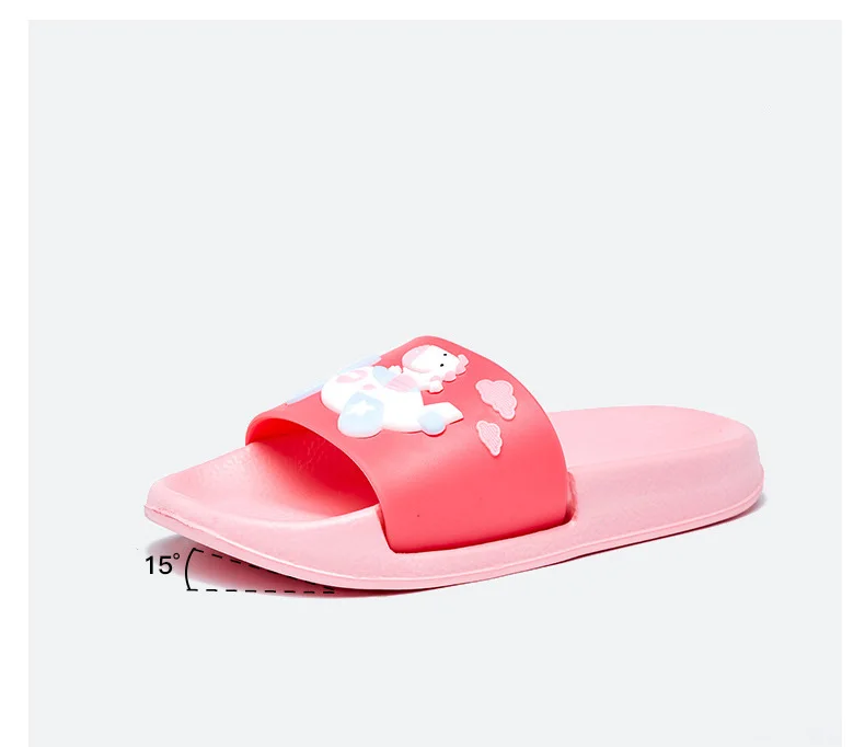 New Kids Pvc Slippers Home Sandal Shoes Candy Boat Child Slippers Indoor Shoe Boys Girls Antiskid Bathroom Slippers