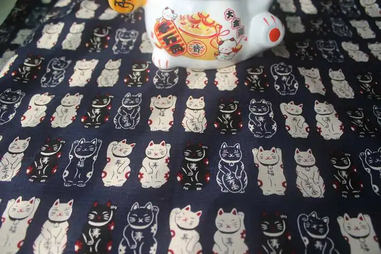 Japanese style furoshiki cotton 100% /handkerchief wrap the cloth cat printed /Many Uses