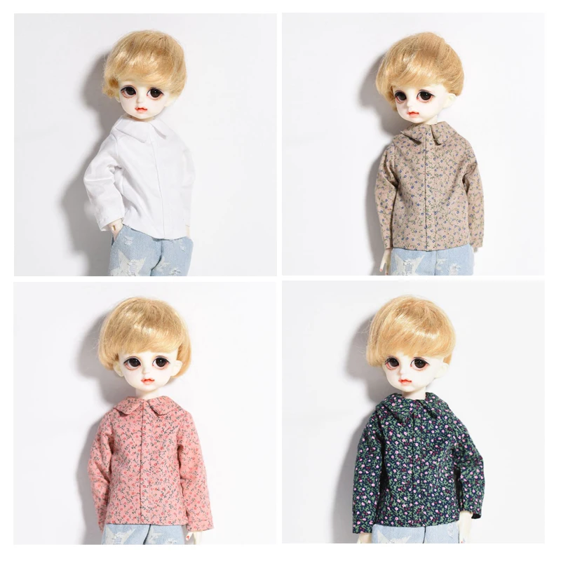 Cute Fashion Colorful Floral Shirt Handmade Crafts Flower Mix Shirt Children