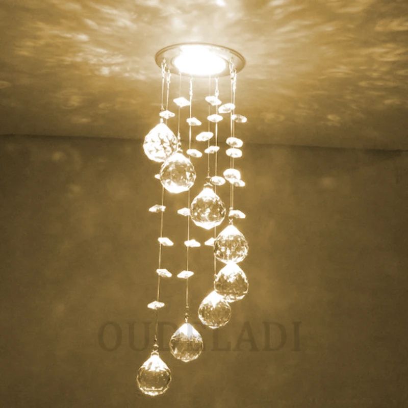 modern 3w led crystal ceiling lights