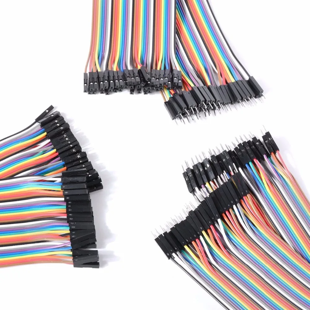 120pcs Dupont line 20cm male to male and to female and female jumper wire Dupont cable For arduino