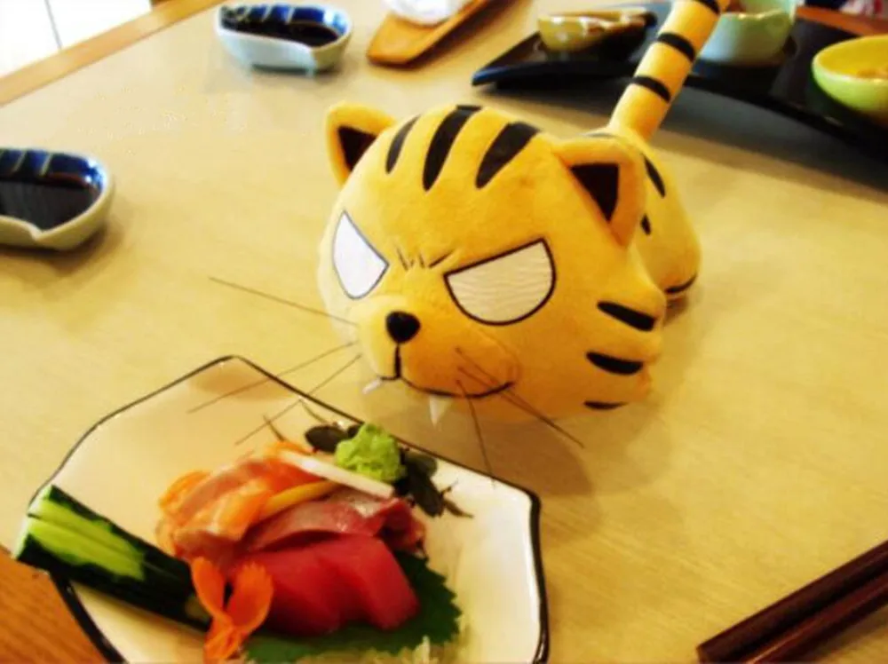 Free shipping orignal ToraDora! Tiger X Dragon Taiga Tiger Plush Toy Stuffed Doll