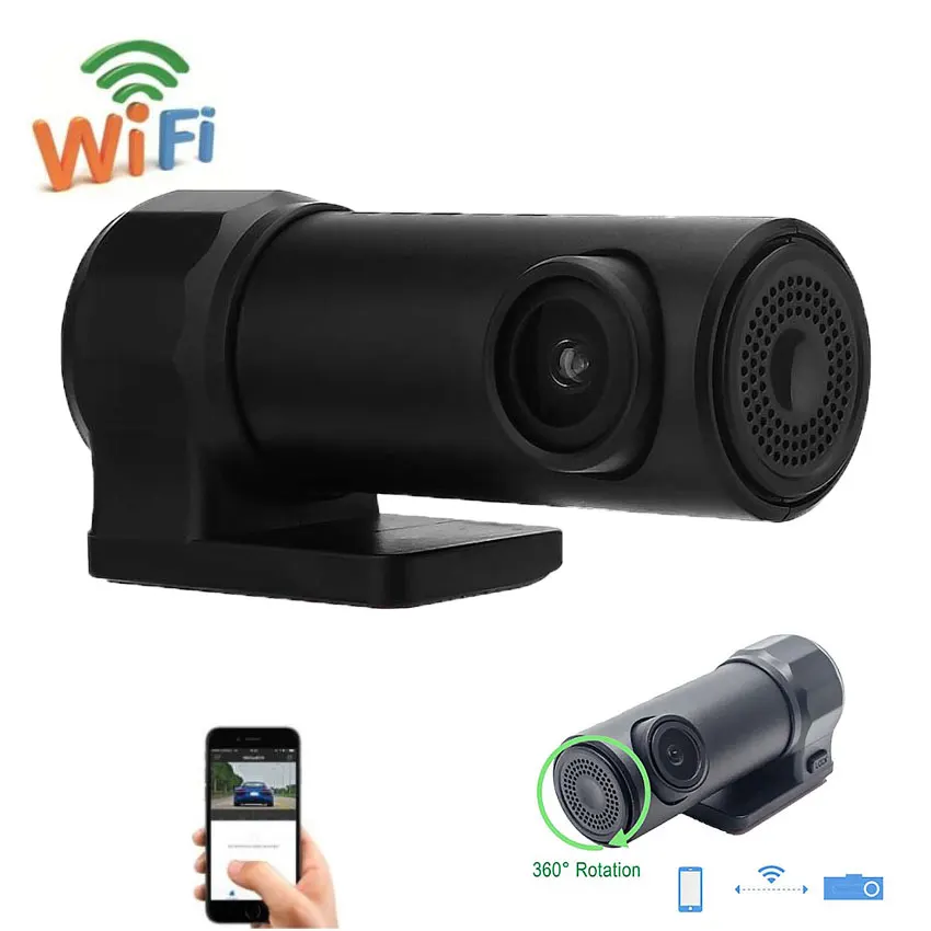 

Registrator Car True Cam Recorder Car Dvr Hidden Microphone Mini Full HD 1080P WiFi Dash Cam 170 Degree Monitor Car Camera Dvrs