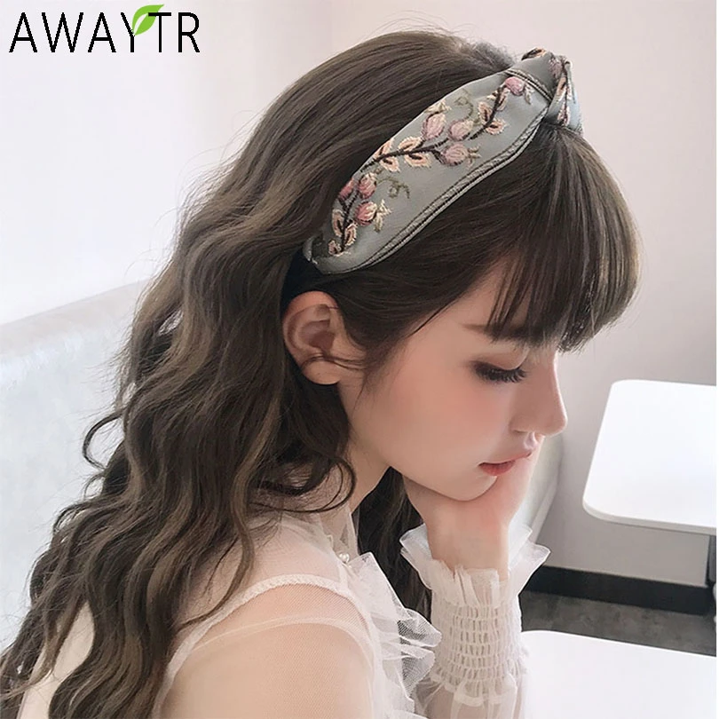 Ladies Elegant  Hairband Lace Small Flower Headband Hair Hoops Hair Accessories