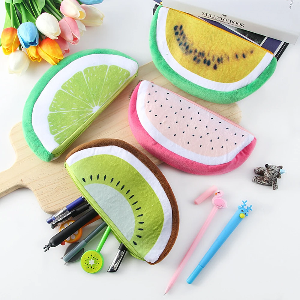 

Pen Bag Office Supplies Desk Accessories Pencil Stationery Portable Makeup Storage
