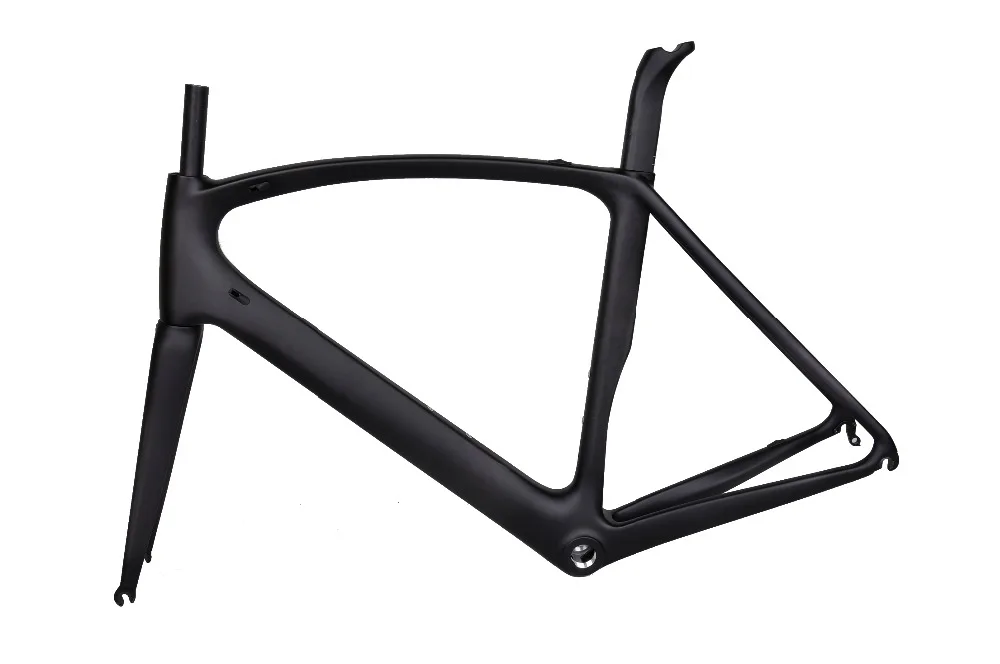 Best 2018 Hot sale Wholesale brand custom design carbon T800 toray fiber top quality road bicycle frame UD matt aero road bike frames 9