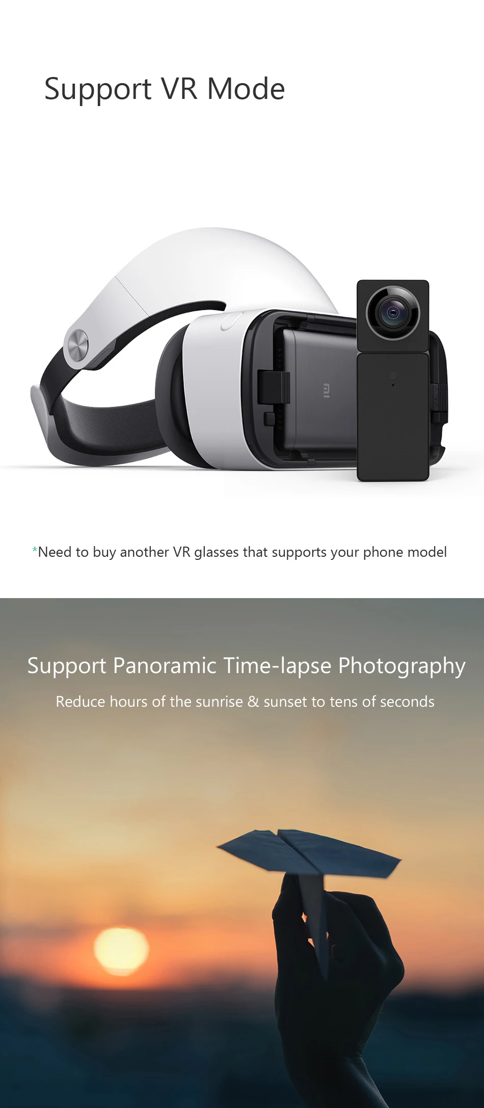 Xiaomi Xiaofang камера с двумя объективами версия панорамная умная сетевая ip-камера двухстороннее аудио четыре экрана в одном поддержка окна VR