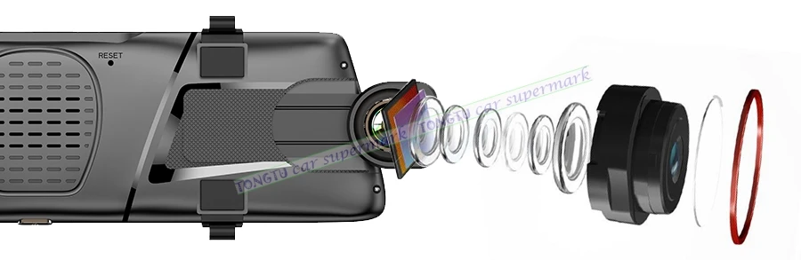 3g Android 5,0 gps навигаторы FHD 1080 P видеорегистратор зеркало Dashcam зеркало заднего вида с DVR и камерой