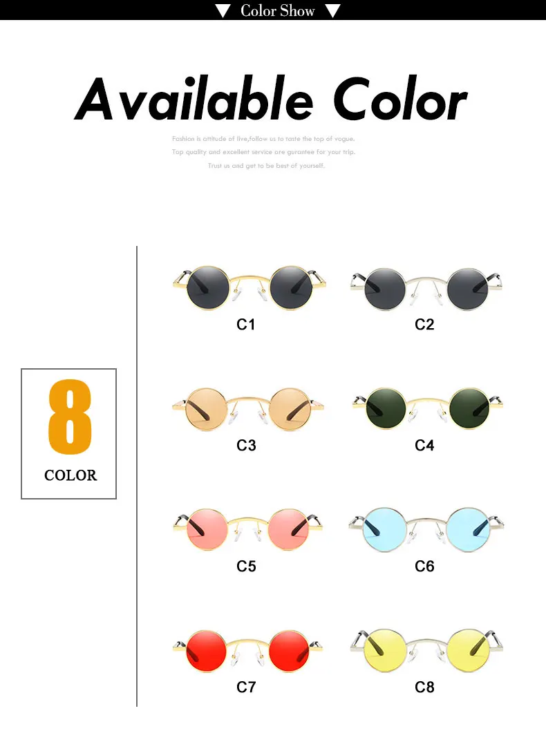 Модные круглые солнцезащитные очки в стиле стимпанк с металлической оправой для женщин и мужчин, Винтажные Солнцезащитные очки, солнцезащитные очки, солнцезащитные очки, UV400