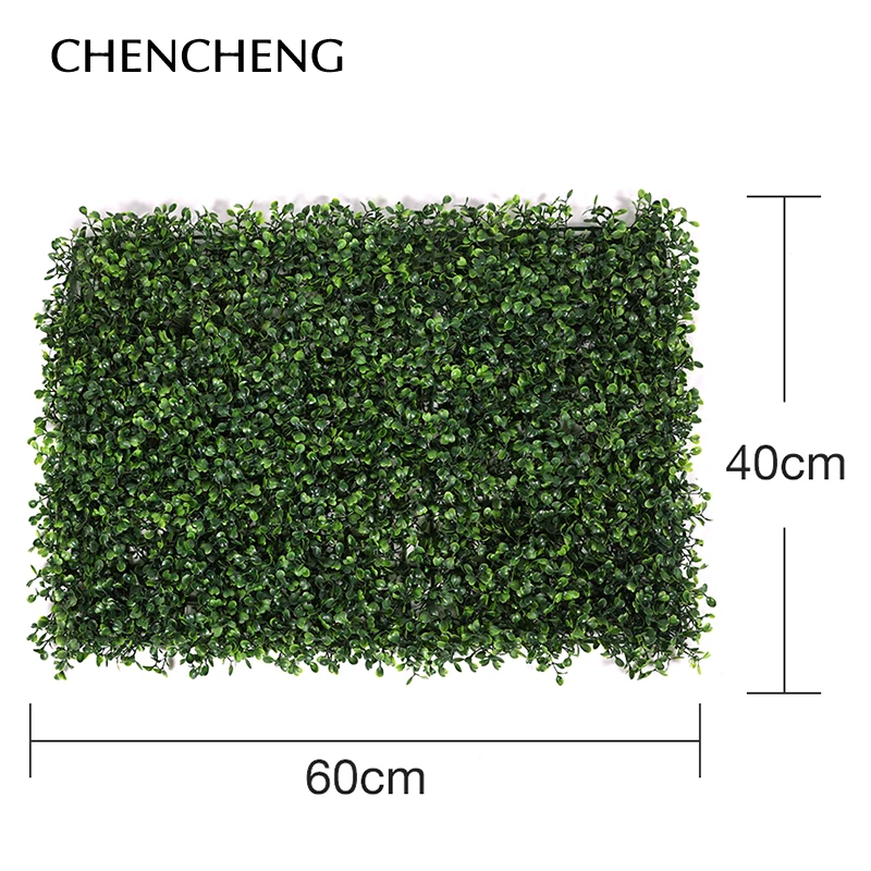 CHENCHENG 40*60 см поддельные настенные искусственные растения трава квадратный коврик