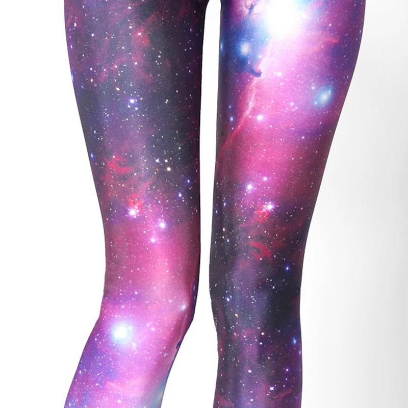 

Sport Leggings Women Yoga Pants Workout Fitness Clothing Jogging Running Pants Gym Tights Stretch Galaxy Print Yoga Leggins