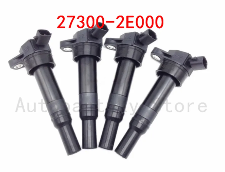 

4 x Free Shipping for Hyundai Elantra for Kia Soul Forte 1.8L 2.0L 2011-2014 Ignition Coil 27300-2E000 273002E000 50146 UF651