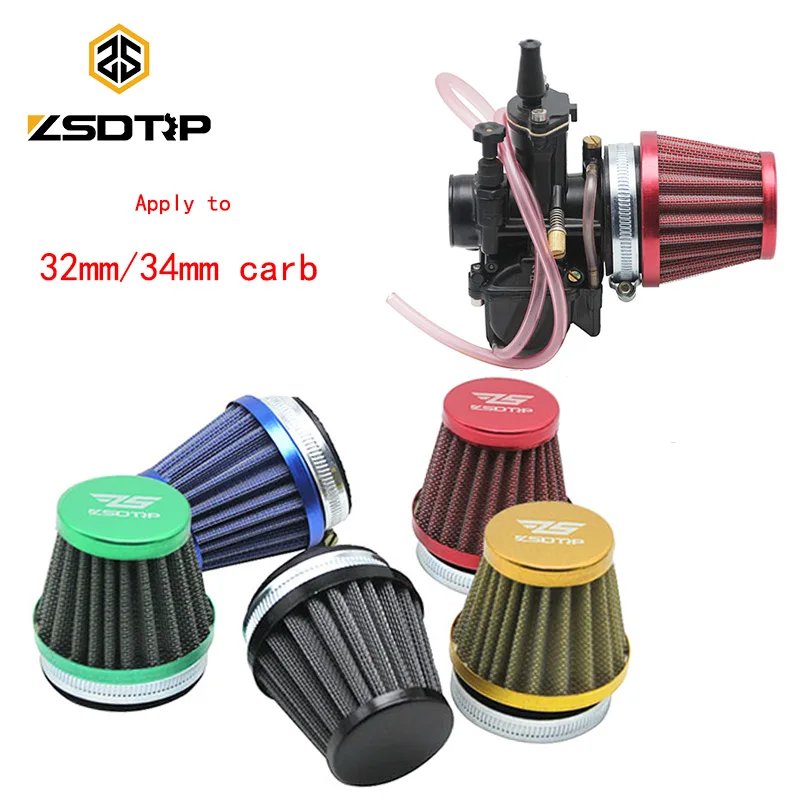 Zsdtrp 55mm Air Filter Interface Cup Aluminium Universal Used At 32mm