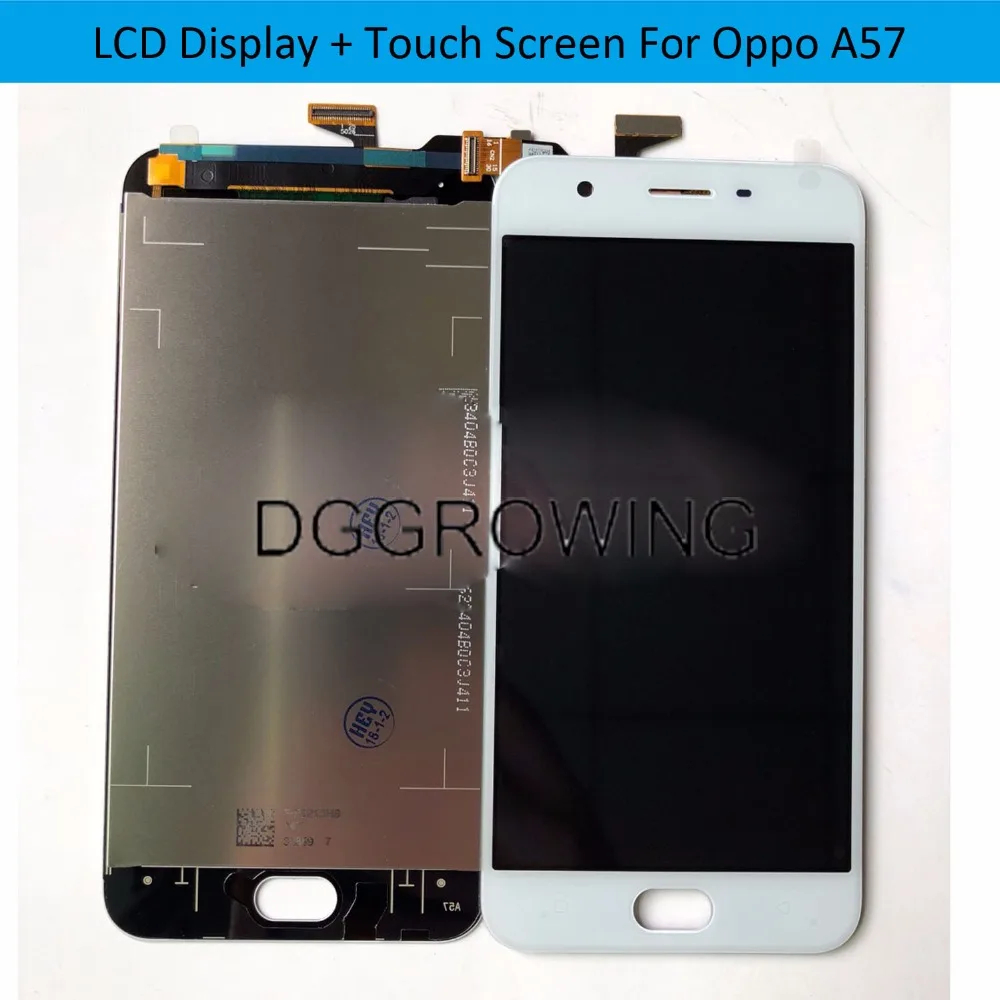 DGGROWING высокое качество мобильный телефон LCD дисплей с фотографией для OPPO A57
