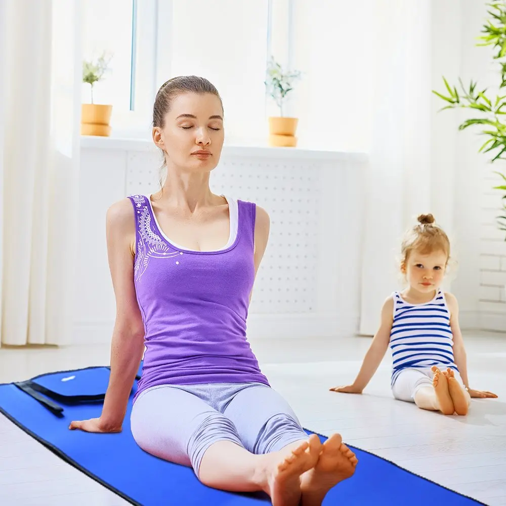 RANKA Non Slip TPE Yoga Mat for Hot Yoga Pilates Gymnastics Bikram