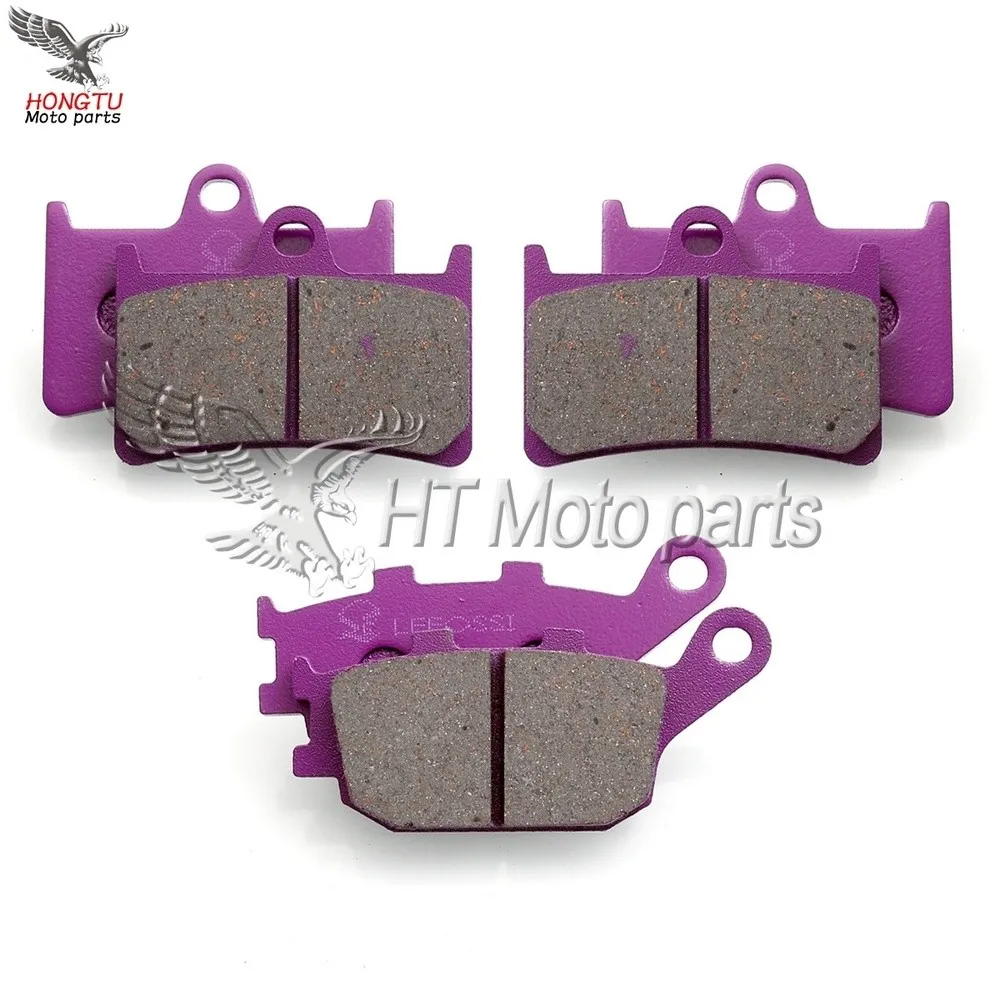 Motorcycle carbon fiber Front / Rear Brake Pads For Yamaha YZF R6 2003