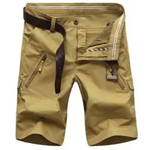 2017 Plus Größe 44 46 48 50 männer Shorts Freizeit CARGO-Shorts 4 Farbe Gerade Lose Fashion Mans Kurze Hose böden