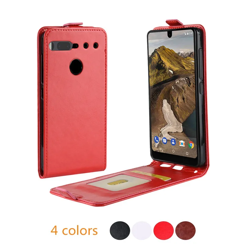 Baiscxst Magnetic Flip Leather Phone Case For Essential