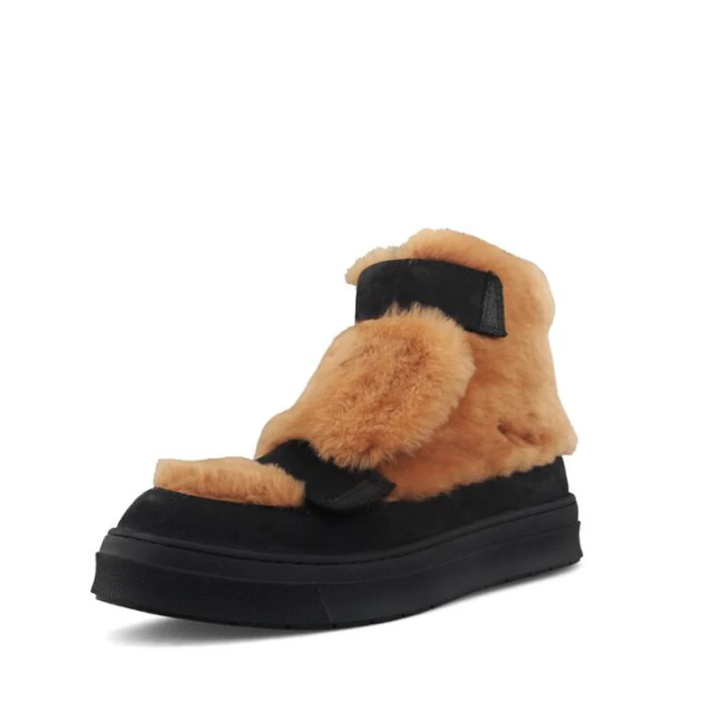 Owen Seak/мужские ботинки на меху; ботильоны; роскошные кроссовки из натуральной кожи; зимние ботинки для верховой езды; повседневная обувь на плоской подошве; черная обувь; кроссовки