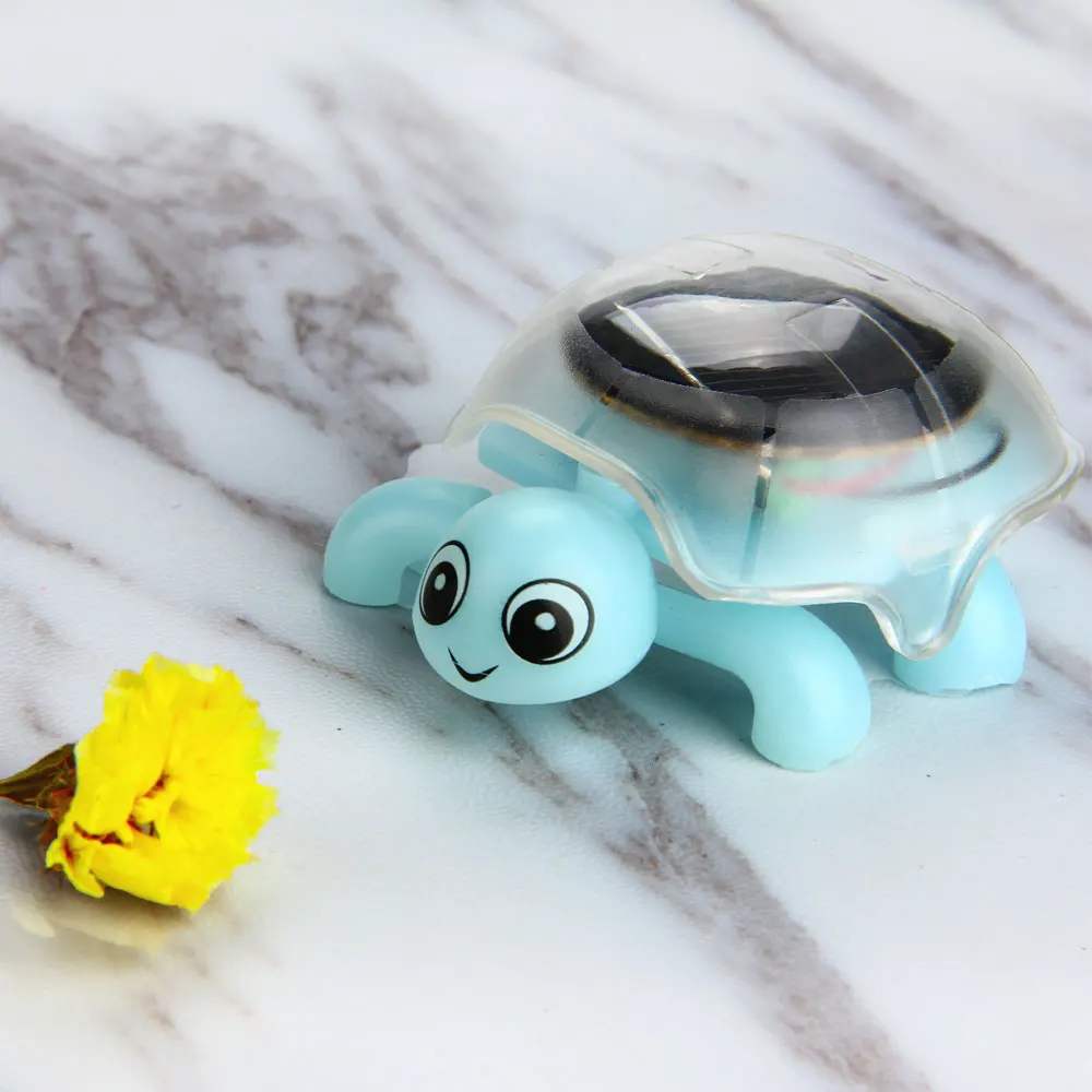 Enjoybay Мини черепаха на солнечной энергии игрушки креативная солнечная энергия