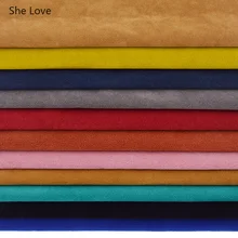 Она любит различные размеры A4 A3 замша PU искусственная кожа для бантов сумки Diy Швейные аксессуары