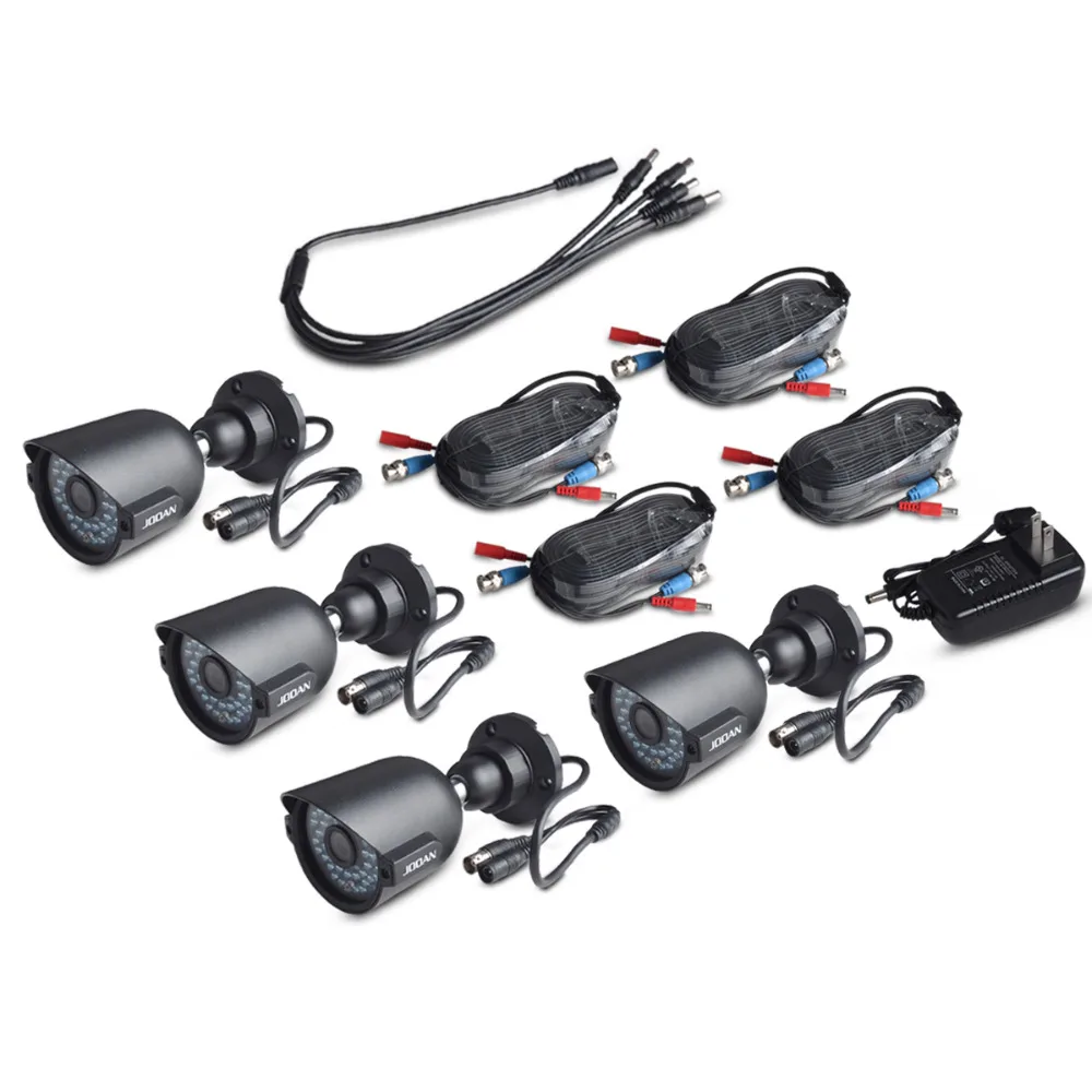 JOOAN 8CH 1080N CCTV DVR 4 x 720P (1280TVL) Outdoor Security Camera System|camera waterproof|cameras cameracamera outdoor |
