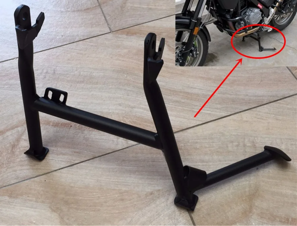 

For BMW F650GS F 650 GS Dakar 00-07 Center Kickstand Motorcycle Centre Foot Kick Stand Middle Bracket Parking Support F650 GS